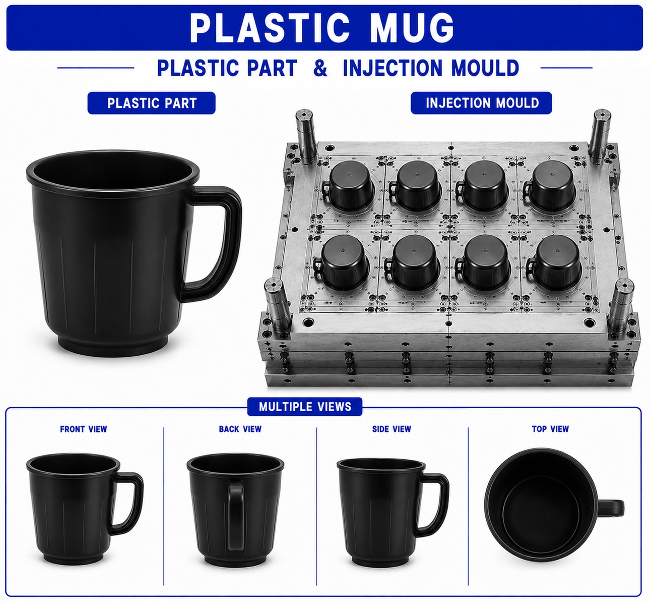 Plastic Mug Mould and Moulding Service